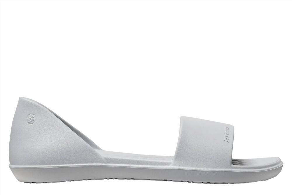 NEW JOYBEES women's friday flat sandals in cloud grey